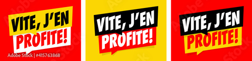 Vite j'en profite ! / Bulles