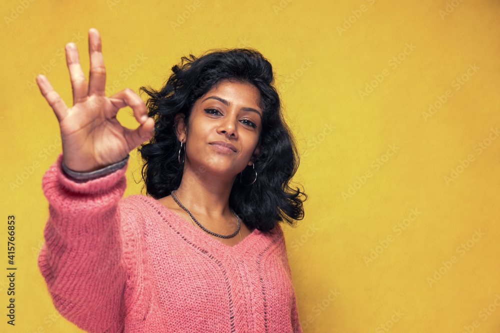 Pretty indian girl posing Pretty indian girl posing