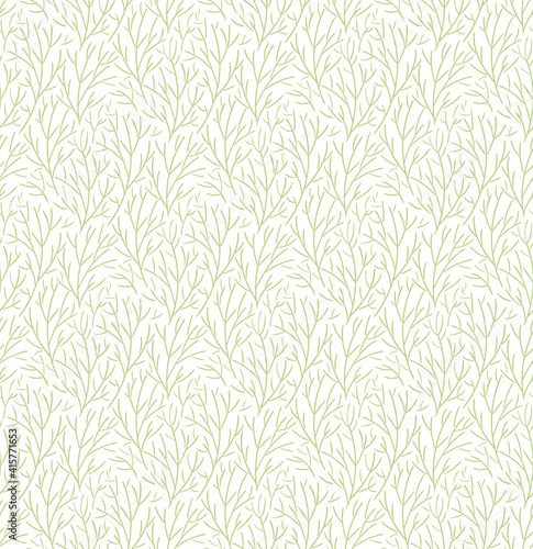 Wild grasses floral seamless pattern, texture, on white background. Hand drawn vector illustration. Romantic botanical style design. Concept for textile, fashion print, wallpaper, packaging.