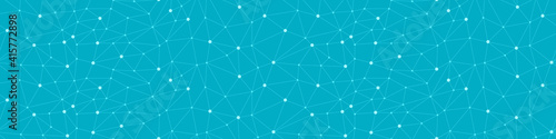 Network technolgy background. Social media concept. Seamless pattern with connected dots. Vector illustration.