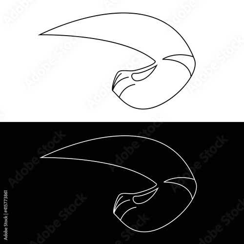 Vector, logotipo guepardo