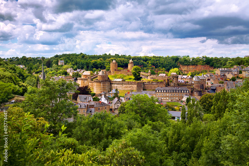 View of the Castle of Fougeres, Brittany © Rolf