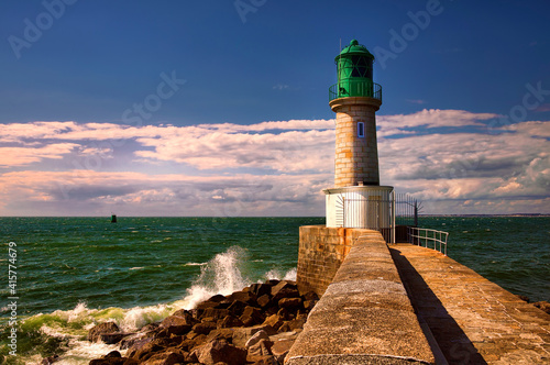 Lighthouse at Le Croisic, Loire-Atlantique, France