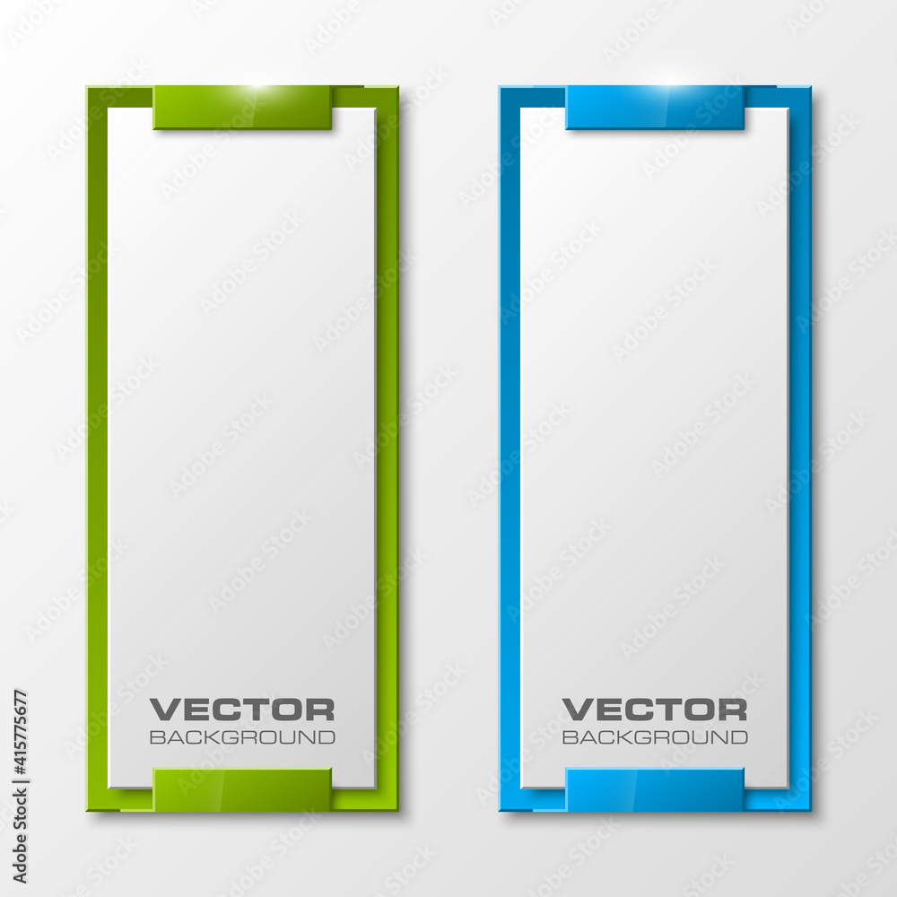 Origami vector banner. The form as two squares, overlapping. The flat image. Advertising Design shape. Vector label tag. Origami vector banner. The form as two squares, overlapping. The flat image. Advertising Design shape. Vector label tag.