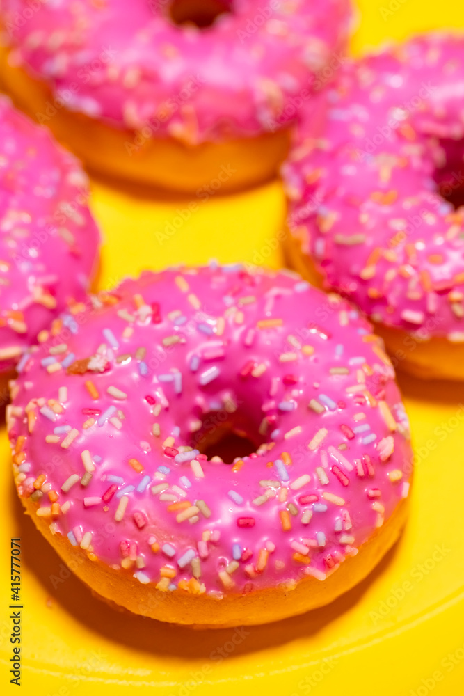 pink donuts background pink donuts background