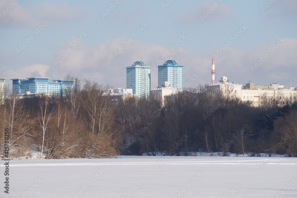 moscow: winter in the city