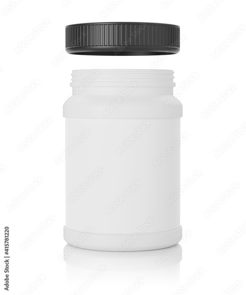 mockup of pills bottle with blank label isolated mockup of pills bottle with blank label isolated