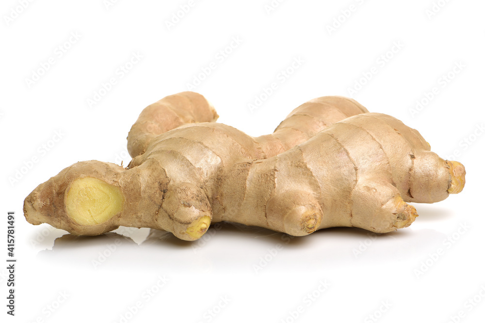 ginger root isolated on white ginger root isolated on white