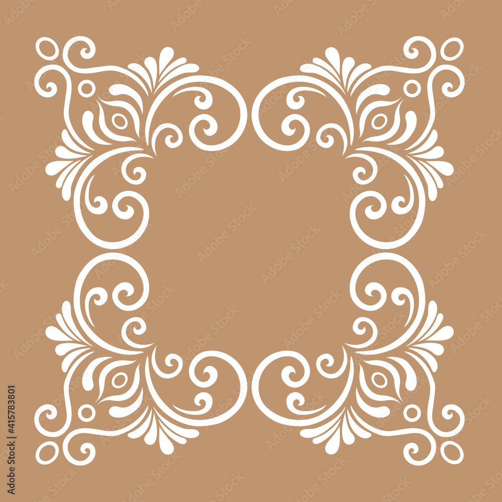 Oriental vector damask patterns for greeting cards and wedding invitations. Oriental vector damask patterns for greeting cards and wedding invitations.
