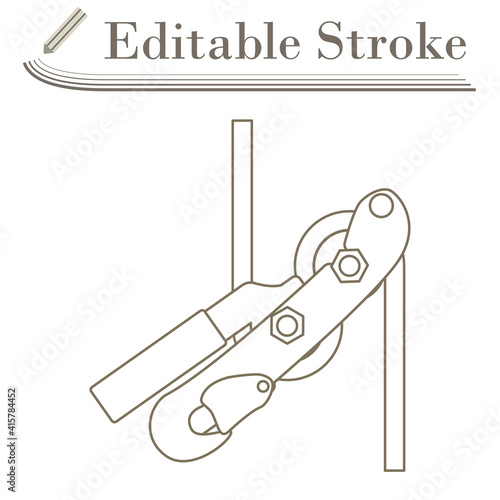 Alpinist Rope Ascender Icon