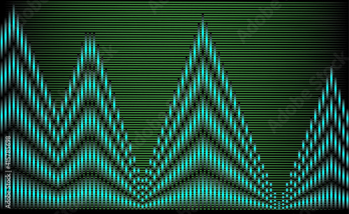 Futuristic background, lines, parallels, colors