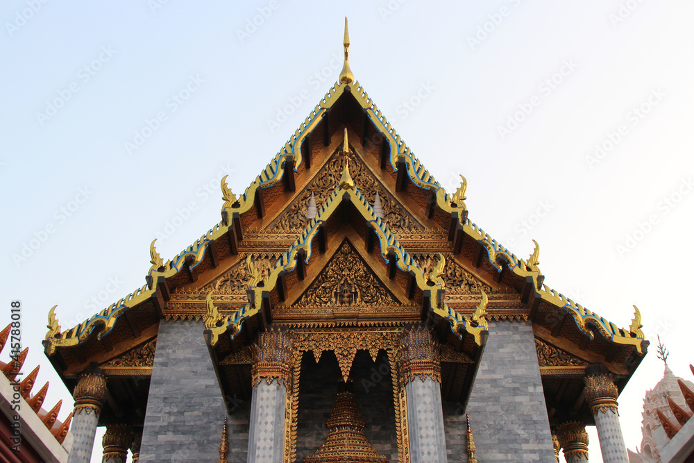 buddhist temple (Wat Ratchaphradit) in bangkok (thailand) 