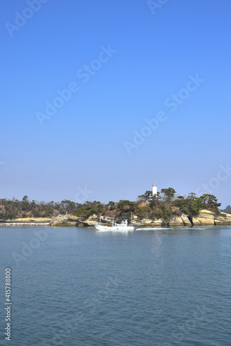 宮城　松島湾の小さな港からの風景 © rujin