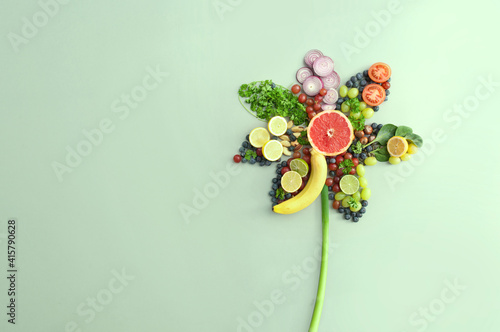 Spring flower concept, orga...