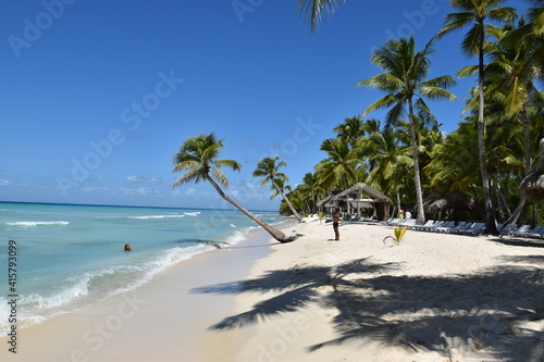 Playa en el Mar Caribe. Punta Cana. Isla Saona © Oriol