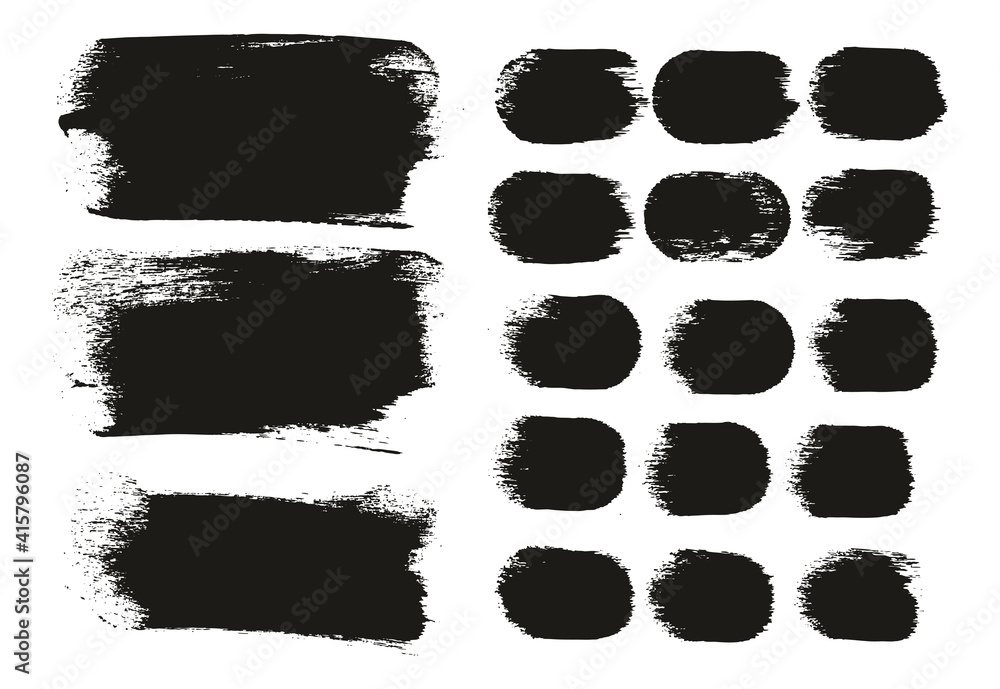 Round Sponge Thick Artist Brush Long Background & Straight Lines Mix High Detail Abstract Vector Background Mix Set Round Sponge Thick Artist Brush Long Background & Straight Lines Mix High Detail Abstract Vector Background Mix Set
