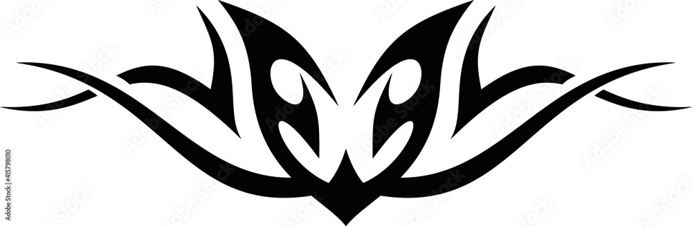 Vector symbol, ornament, tattoo. beautiful vector illustration. Drawings on the body, ancient symbols. Vector symbol, ornament, tattoo. beautiful vector illustration. Drawings on the body, ancient symbols.