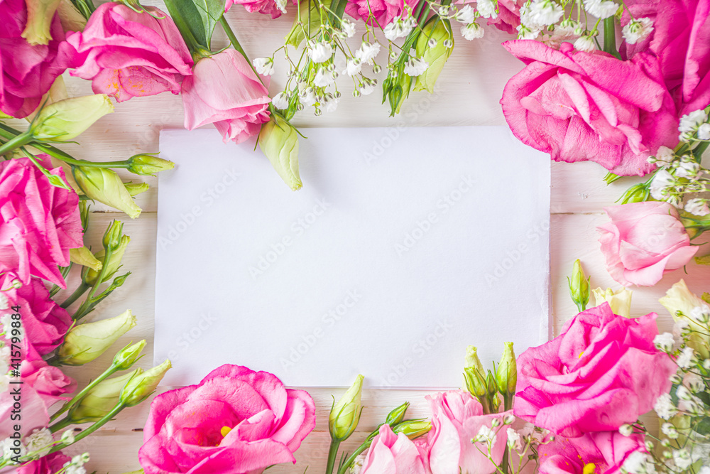Festive floral background Festive floral background