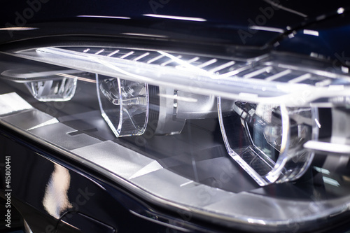 Car detailing series : modern automotive optics © Make_story Studio