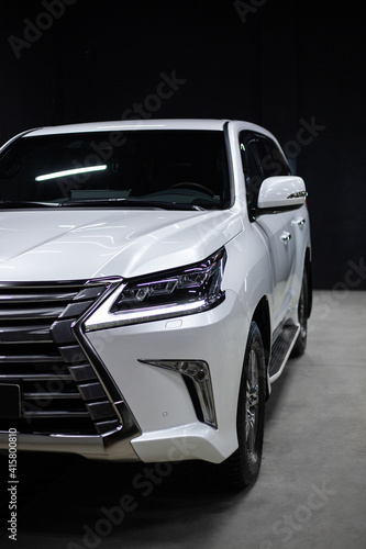 Car detailing series : Close-up. Selective focus. .