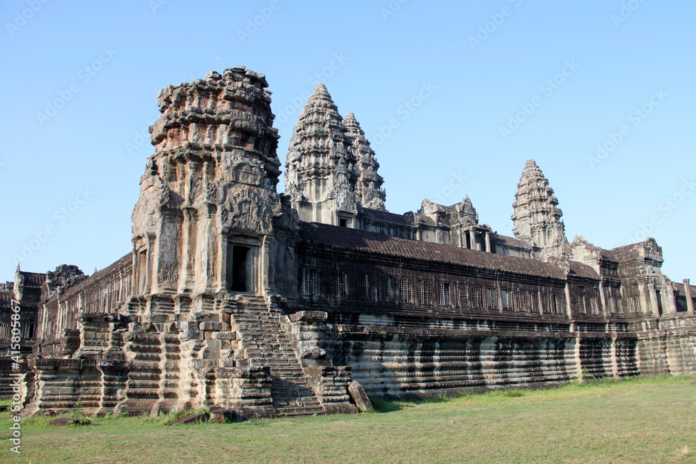 The temple of Angkor Wat, Cambodia 