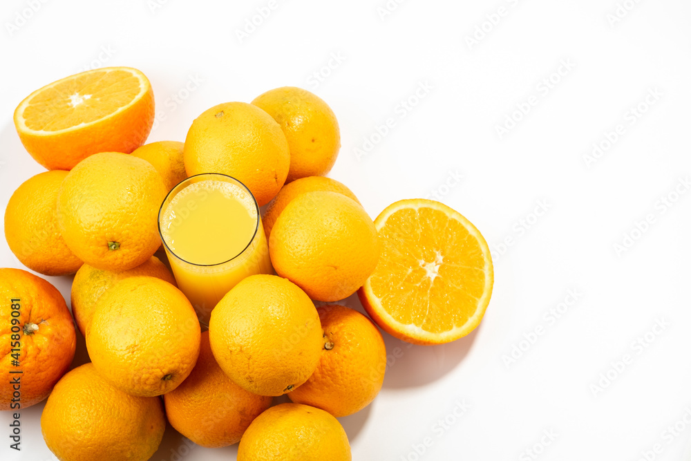 fresh orange juice and oranges healthy food fresh orange juice and oranges healthy food
