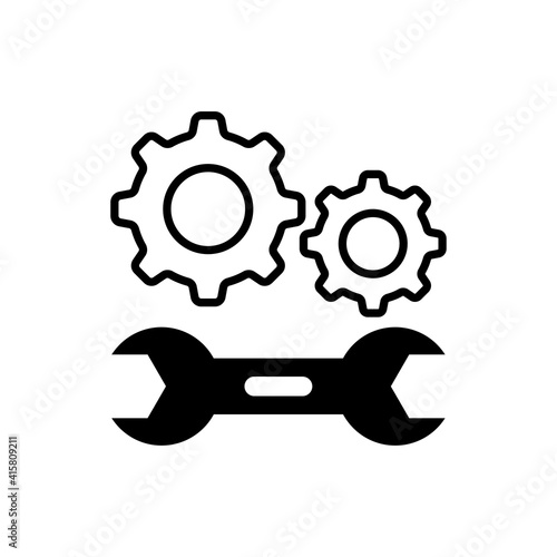 Configure vector icon style illustration. EPS 10 file