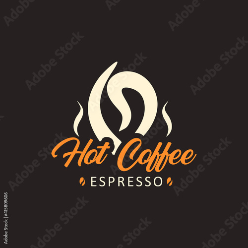 Retro Coffee shop badge logo design. Perfect for modern coffee shop joints. Vintage Style. Vector Illustrtion