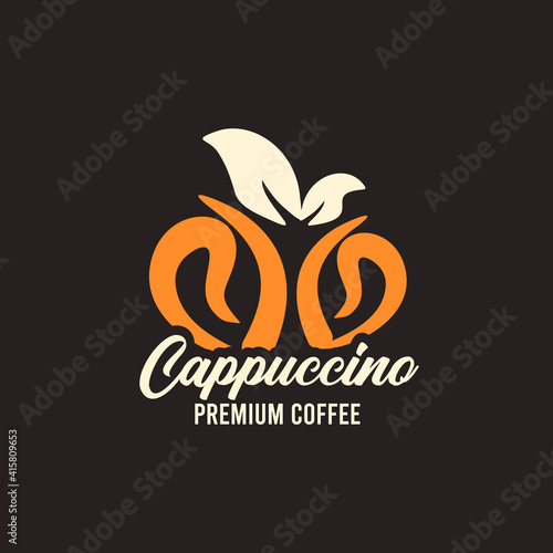 Retro Coffee shop badge logo design. Perfect for modern coffee shop joints. Vintage Style. Vector Illustrtion