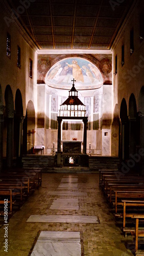 San Giorgio in Velabro in Rome: Nave photo