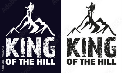hiking t-shirt design