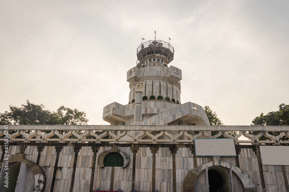 Jain temple isolated with sky background