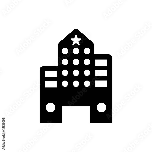 Hotel travel icon
