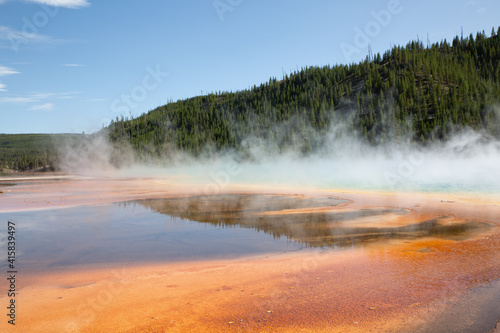 Yellowstone National Park spring 