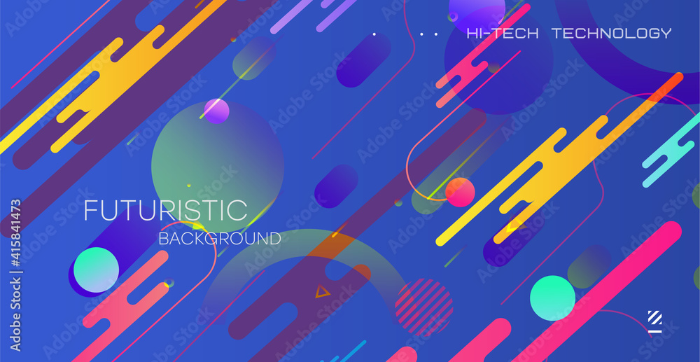 Abstract geometric background. Gradient minimalist retro poster graphics vector illustration. Abstract trendy pattern of square and round shapes. Abstract geometric background. Gradient minimalist retro poster graphics vector illustration. Abstract trendy pattern of square and round shapes.