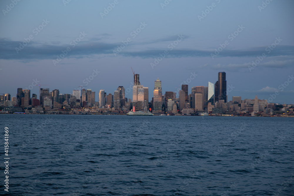 Fototapeta premium city skyline