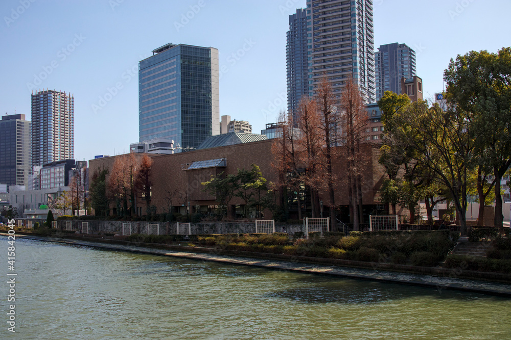 大阪中之島・大阪市立東洋陶磁美術館の見える景色