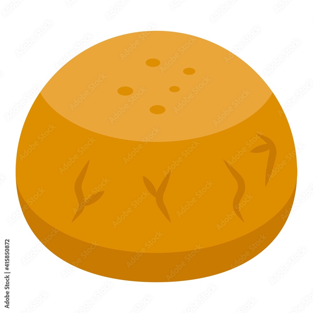 Fototapeta premium Airline breakfast icon. Isometric of airline breakfast vector icon for web design isolated on white background