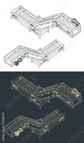 Conveyor Isometric Drawings