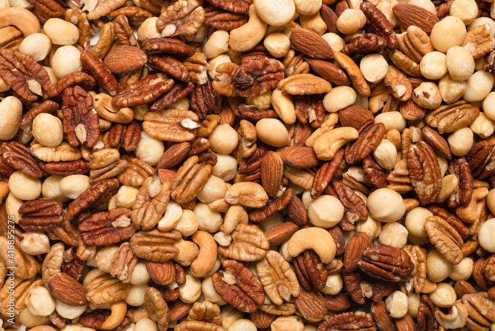 Mix of nuts as a background. Mix of nuts as a background.