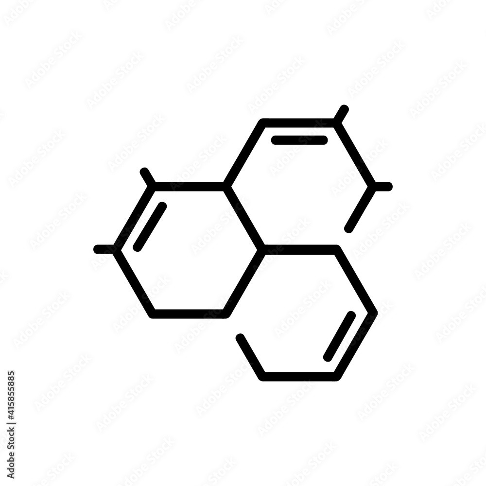Molecule flat icon. Pictogram for web. Line stroke. Atom symbol isolated on white background. Vector eps10 Molecule flat icon. Pictogram for web. Line stroke. Atom symbol isolated on white background. Vector eps10