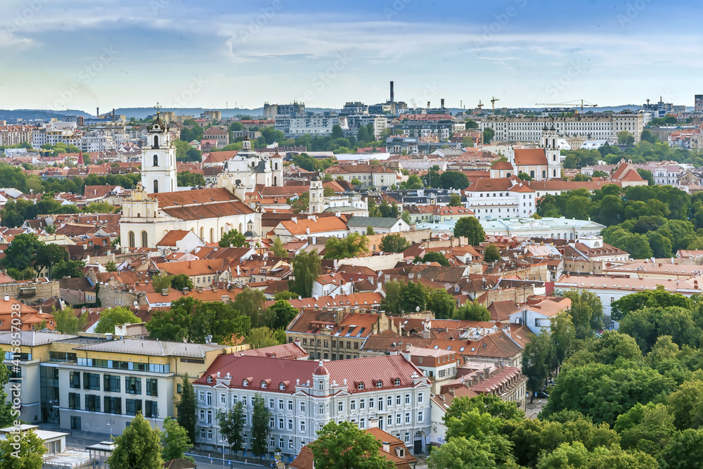 View of Vilnius, Lithuania