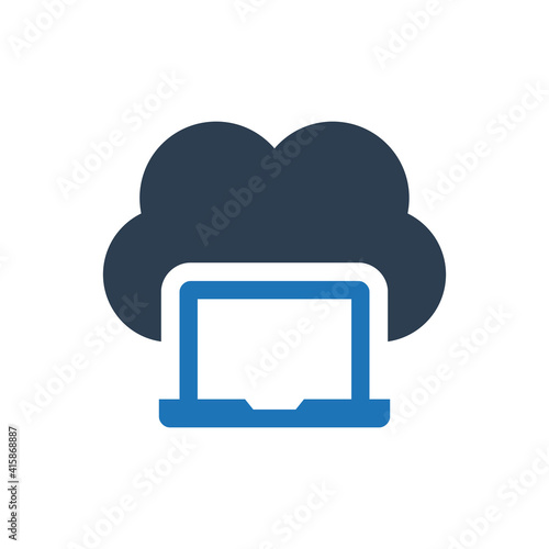 Cloud storage icon