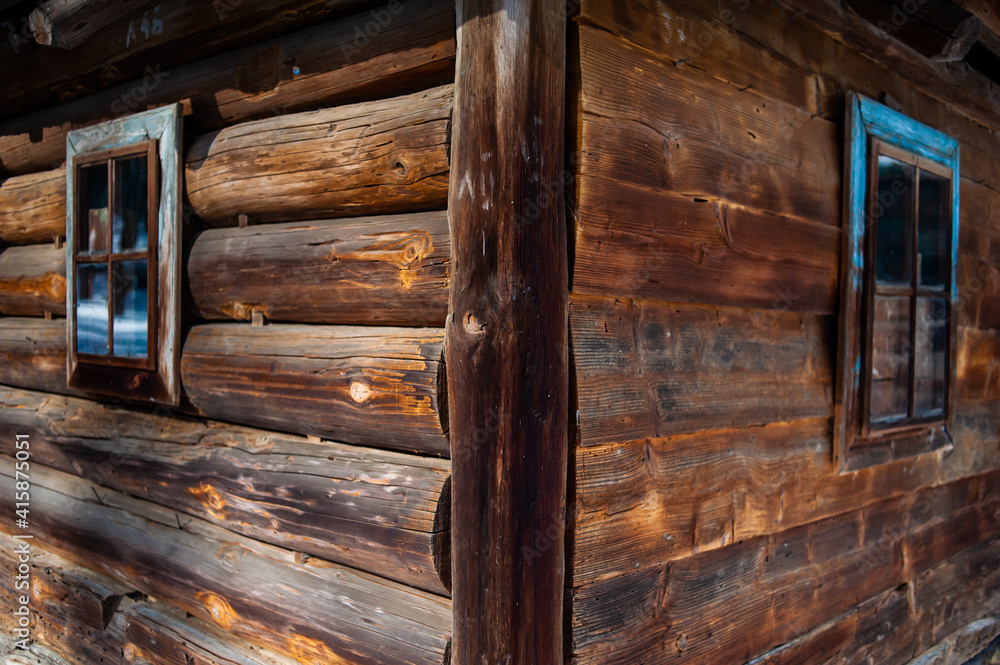 old wooden texture background, close-up.