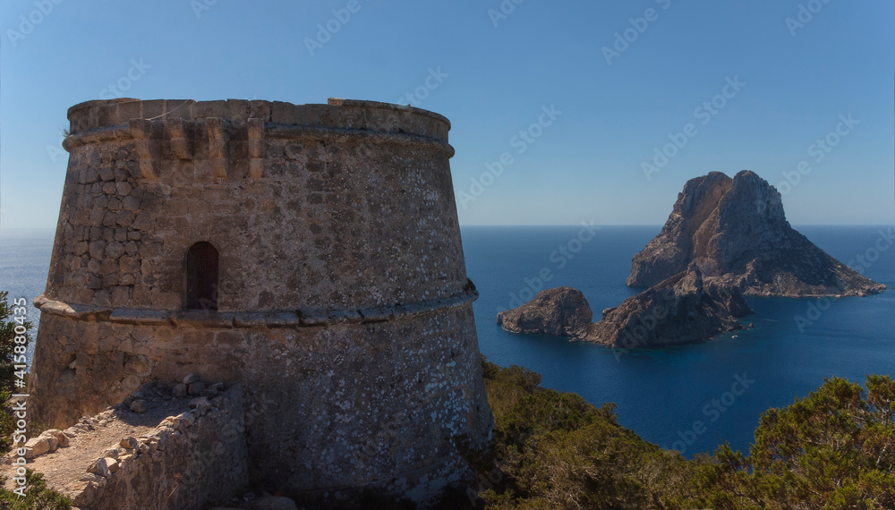 Islets of Es Vedra from ibiza