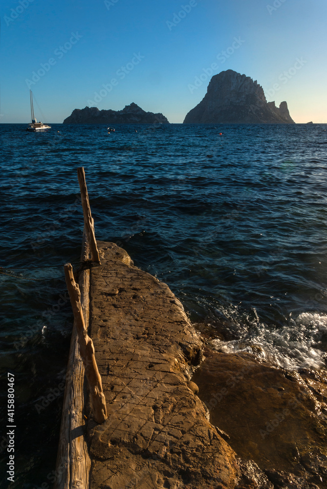 Islets of Es Vedra from ibiza
