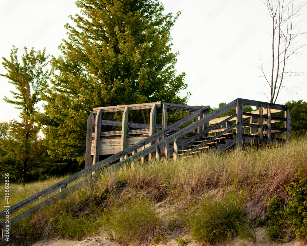 Naklejka premium West Michigan Vibes