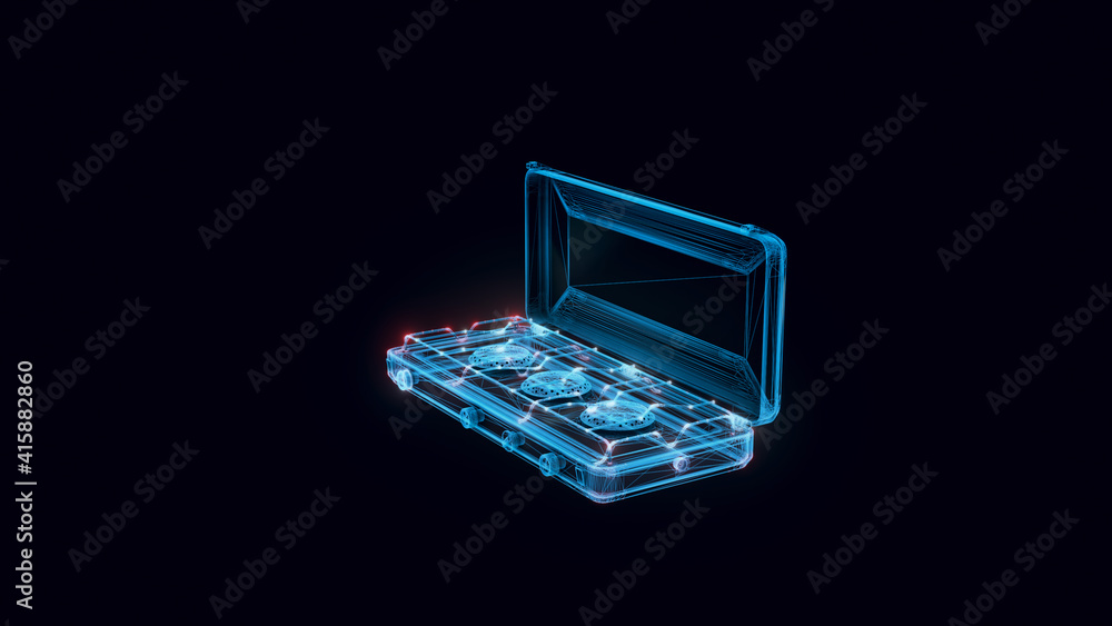 3d rendered illustration of Modern portable gas range or camping stove hologram. High quality 3d illustration 3d rendered illustration of Modern portable gas range or camping stove hologram. High quality 3d illustration