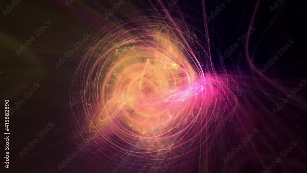 Abstract video on a black background Abstract video on a black background