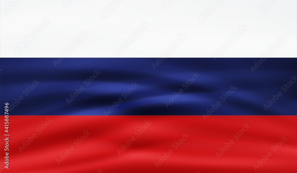 Russia grunge flag. Vector grunge illustration Russia grunge flag. Vector grunge illustration